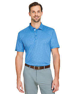 Swannies Golf SW2100 Men's Barrett Embossed Polo at BigNTallApparel