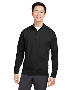 Swannies Golf SWM500 Men's McKinnon Quarter-Zip at BigNTallApparel