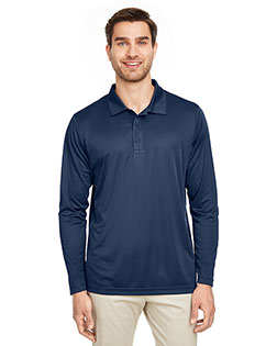 Team 365 TT51L  Men's Zone Performance Long Sleeve Polo