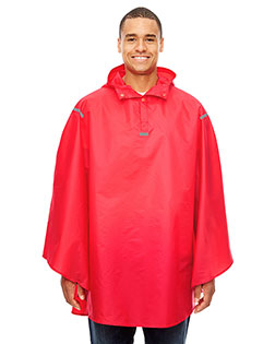 Team 365 TT71  Adult Zone Protect Packable Poncho at BignTallApparel