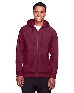 Team 365 TT95 Men's Zone HydroSport™ Heavyweight Full-Zip Hooded Sweatshirt