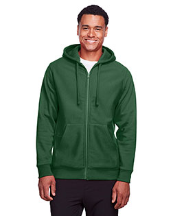 Team 365 TT95 Men's Zone HydroSport™ Heavyweight Full-Zip Hooded Sweatshirt