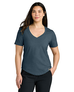 tentree TTCW5646 Women's TreeBlend V-Neck T-Shirt at BigNTallApparel