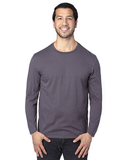 Threadfast Apparel 100LS Men Unisex Ultimate Long-Sleeve T-Shirt In Big & Tall Sizes