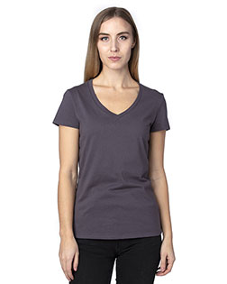 Threadfast Apparel 200RV Ladies' Ultimate V-Neck T-Shirt at BigNTallApparel