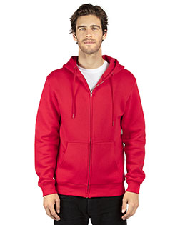 Threadfast Apparel 320Z Men Unisex Ultimate Fleece Full-Zip Hooded Sweatshirt