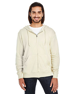 Threadfast Apparel 321Z Men Unisex Triblend French Terry Full-Zip