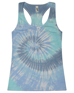 Tie-Dye 3400 Ladies' Racerback Tank