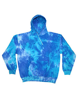 Adult CD877 Tie-Dyed Pullover Hooded Sweatshirt at BigNTallApparel