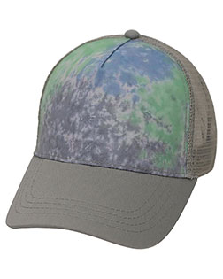 Tie-Dye CD9200 Adult Trucker Hat at BigNTallApparel