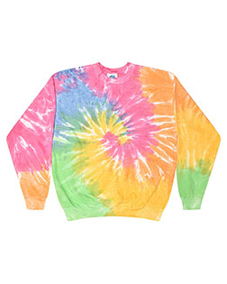 Tie-Dye H8100 Men Adult 8.5 oz., 80/20 crew neck fleece