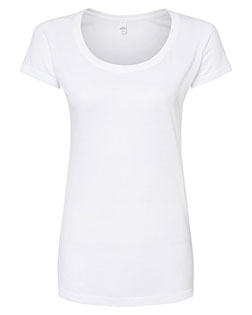 Tultex 243  Women's Poly-Rich Scoop Neck T-Shirt