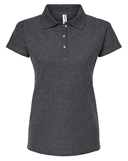 Tultex 401 Women's 50/50 Sport Polo at BigNTallApparel