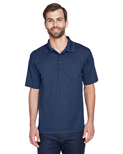 UltraClub 8210T Men's Tall Cool & Dry Mesh Piqué Polo at BigNTallApparel