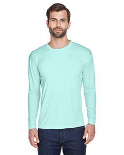Ultraclub 8422 Men Cool & Dry Long Sleeve Tee In Big & Tall Sizes