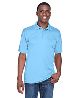 Ultraclub 8425 Men Cool & Dry Sport Snagresistant Performance Interlock Polo at BigNTallApparel