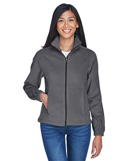 Ultraclub 8481 Women Iceberg Fleece Fullzip Jacket at BigNTallApparel