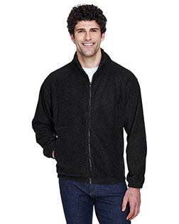 Ultraclub 8485 Men Iceberg Fleece Fullzip Jacket at bigntallapparel