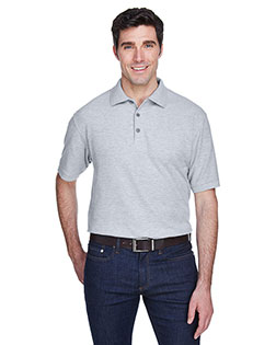 Ultraclub 8540 Men Whisper Pique Polo In Big & Tall Sizes