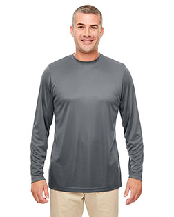 UltraClub 8622 Men 's Cool & Dry Performance Long-Sleeve Top