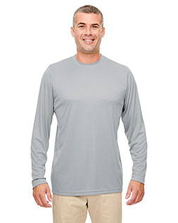 UltraClub 8622 Men 's Cool & Dry Performance Long-Sleeve Top