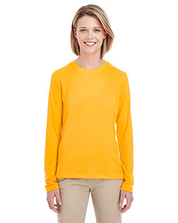 UltraClub 8622W Ladies' Cool & Dry Performance Long-Sleeve Top at BigNTallApparel