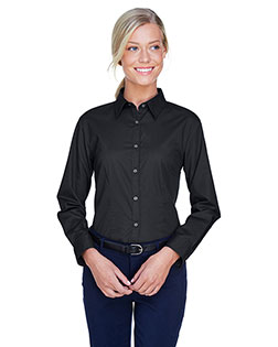 Ultraclub 8976 Women Whisper Twill Shirt