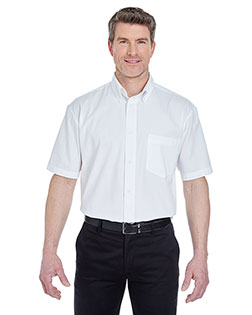 Ultraclub 8977 Men Short Sleeve Whisper Twill
