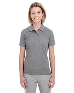 UltraClub UC100W  Ladies' Heathered Piqué Polo