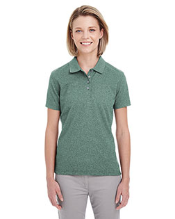 UltraClub UC100W  Ladies' Heathered Piqué Polo