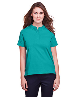 UltraClub UC105W  Ladies' Lakeshore Stretch Cotton Performance Polo