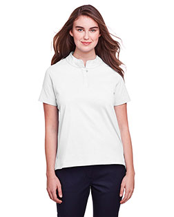 UltraClub UC105W Ladies' Lakeshore Stretch Cotton Performance Polo In Big & Tall Sizes
