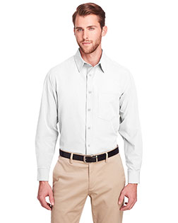 UltraClub UC500 Men's Bradley Performance Woven Shirt at BigNTallApparel