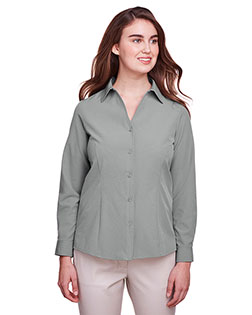 UltraClub UC500W Ladies' Bradley Performance Woven Shirt at BigNTallApparel