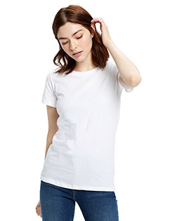 US Blanks US100 Ladies' Made in USA Short Sleeve Crew T-Shirt at BigNTallApparel