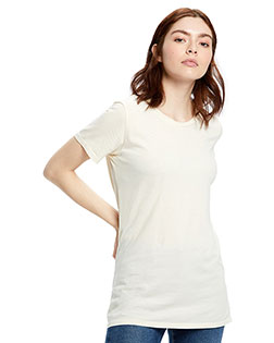 US Blanks US100GD  Ladies' Short-Sleeve Garment-Dyed Jersey Crew