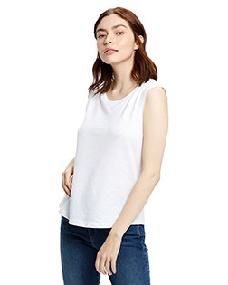 US Blanks US116 Ladies' Made in USA Muscle Tank at BigNTallApparel