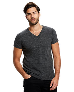 US Blanks US2228  Men's Short-Sleeve Triblend V-Neck