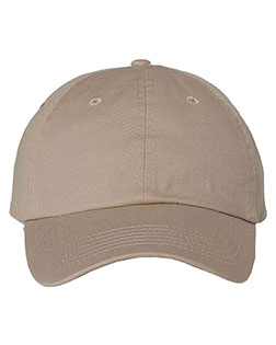 Valucap VC350  Bio-Washed Chino Twill Cap at BignTallApparel