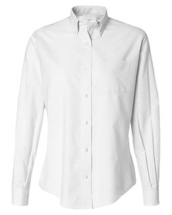 Van Heusen - Women's Ultra Wrinkle Free Shirt - 13V0479 - Grey Mist - Size:  L