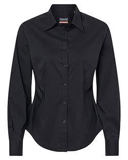 VAN HEUSEN 13V0480  Women's Stainshield Essential Shirt at BignTallApparel