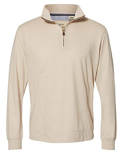 Weatherproof 2130060  Vintage Microstripe Quarter-Zip Pullover at BigNTallApparel