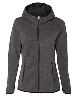 Weatherproof W18700  Women's HeatLast™ Fleece Tech Full-Zip Hooded Sweatshirt