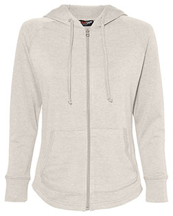 Weatherproof W20121 Women’s HeatLast™ Fleece Faux Cashmere Full-Zip Hooded Sweatshirt