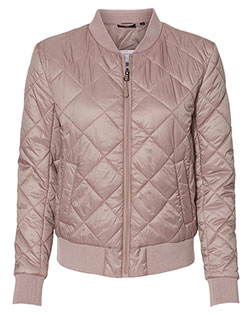 Weatherproof W21752 Women's HeatLast™ Quilted Packable Bomber at BigNTallApparel