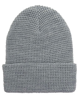 YP Classics 2501KC Waffle Cuffed Knit Beanie