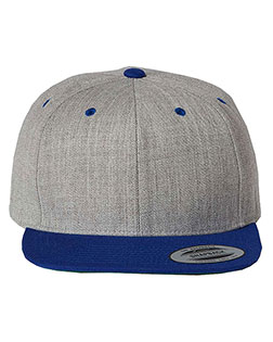 YP Classics 6089M Flat Bill Snapback Cap at BigNTallApparel