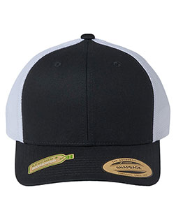 YP Classics 6606R Sustainable Retro Trucker Cap at BigNTallApparel