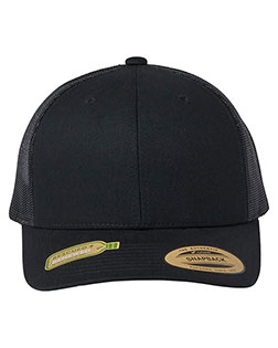 YP Classics 6606R Sustainable Retro Trucker Cap at BigNTallApparel