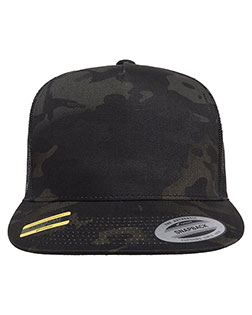 Yupoong 6006MC Men Classics™ Adult 5-Panel Multicam® Trucker Cap